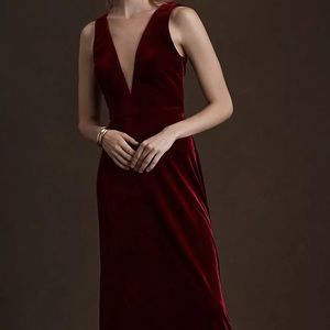 Jenny Yoo Logan Velvet Dress